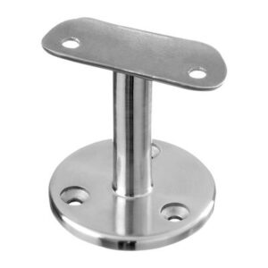 Trapleuninghouder staand RVS-INOX