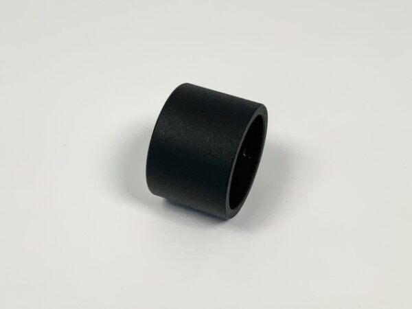 Flens blind zwart RAL 9005 fijnstructuur