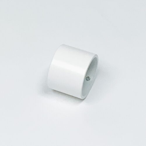 Flens blind wit RAL 9010