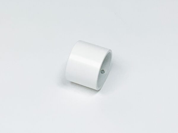 Flens blind wit RAL 9010