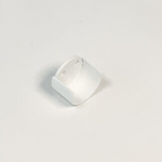Flens half open wit Ø32 mm