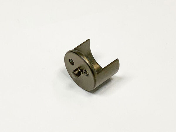 Garderobestang voor flens half open brons Ø25.4 mm - Afbeelding 2