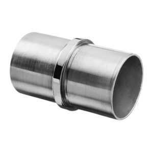 Buisverbinder recht RVS-INOX 304