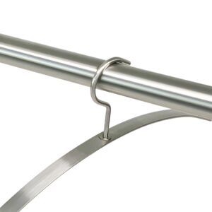 Design kledinghanger massief RVS-INOX