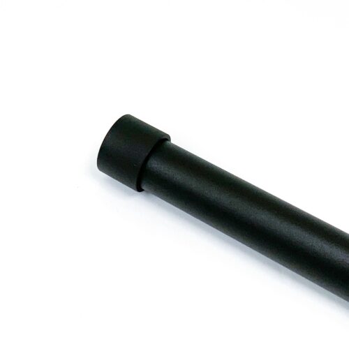 Bij Metaalstore koopt u eenvoudig online een garderobestang RAL 9005 mat zwert fijnstructuur blind.