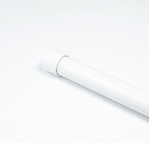 Garderobestang EXTRA STEVIG RAL 9010 wit – blind