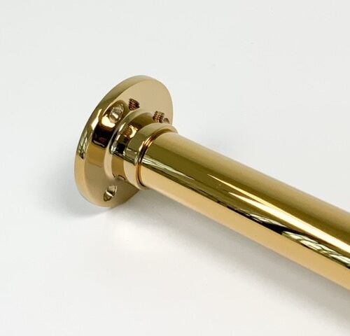 Garderobestang in messing