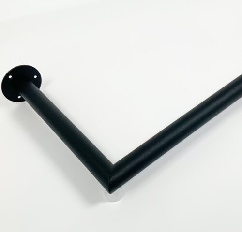 Hoekgarderobestangen