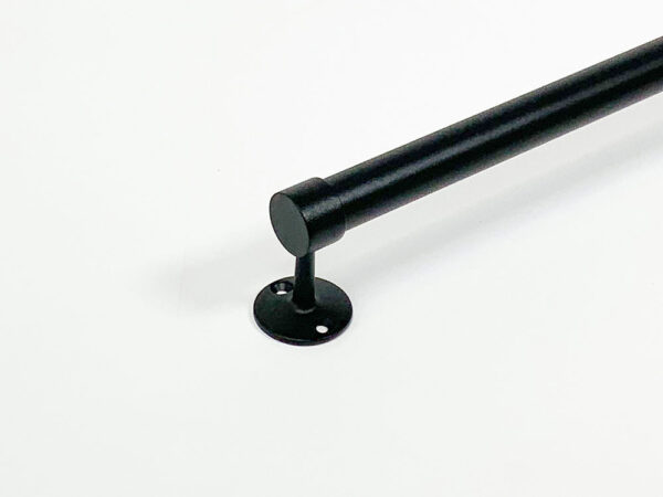 Afstandsteun zwart half open Ø25.4 mm - Afbeelding 3