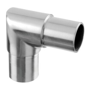 Buisverbinder hoek 90° RVS-INOX 304