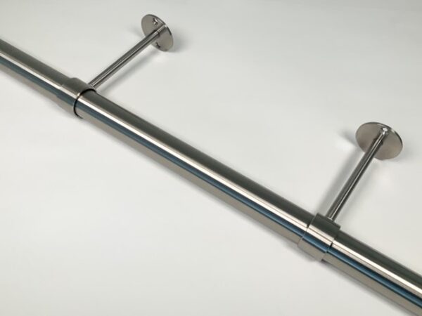 Verlengde buissteun RVS-INOX 304