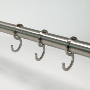 Set van 3 garderobehaken RVS-INOX 304