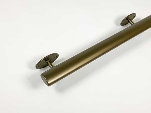 Trapleuning ellips ovaal brons