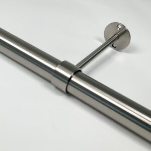 Afstandsteun RVS-INOX 304 in 8 cm, 14 cm en 25 cm tot hart buis.