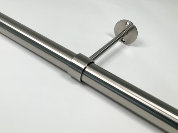 Afstandsteun RVS-INOX 304 in 8 cm, 14 cm en 25 cm tot hart buis.