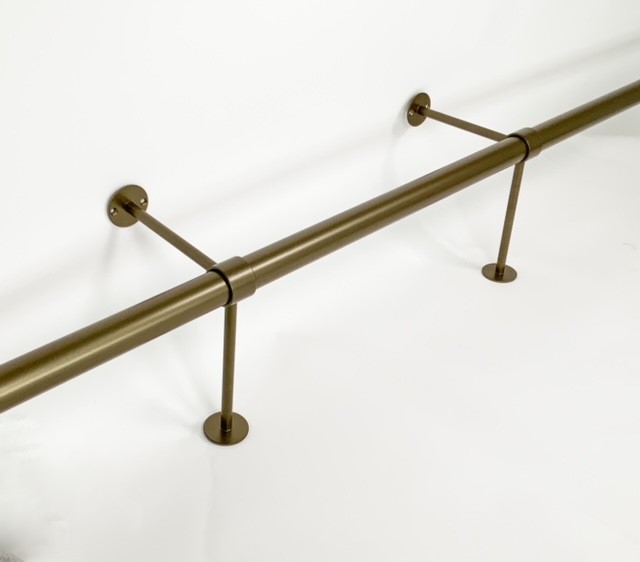 Voetsteun voor voetrail in brons - Afbeelding 3