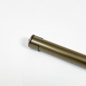 Garderobestang voor flens half open brons - Ø32 mm