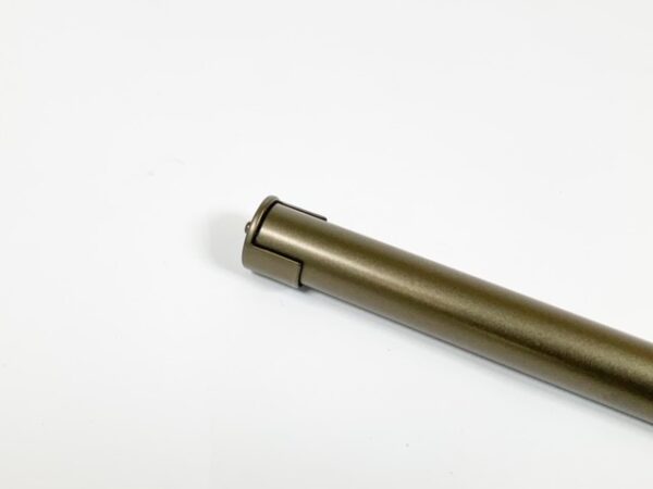 Garderobestang voor flens half open brons - Ø32 mm