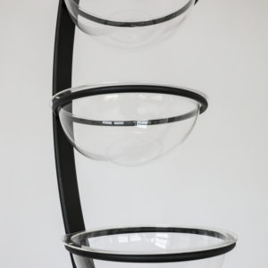 Display met 5 bakjes