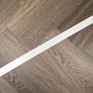 Wandlijst voor magneten wit.