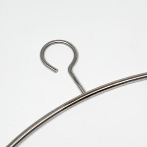 Kledinghanger-RVS-INOX-met-detail-gesloten-haak