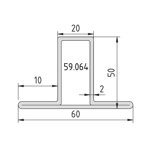Hop profiel 59064 / RP193 HL+6