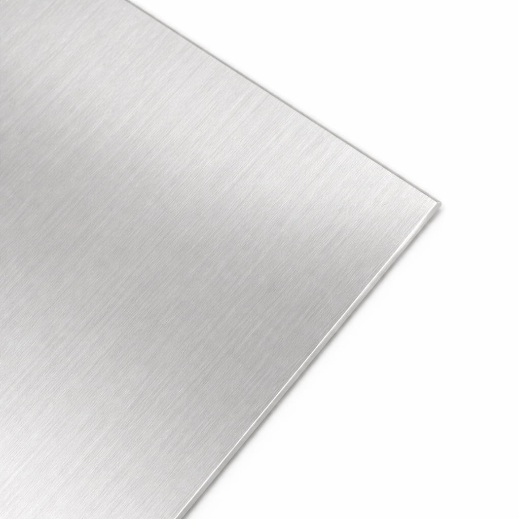 RVS-INOX 304 plaat k320 geborsteld 1.5 mm