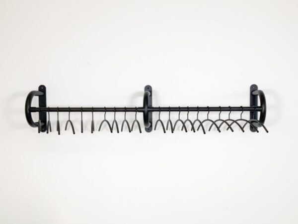Eindbeugel voor modulaire kapstok zwart - Afbeelding 3