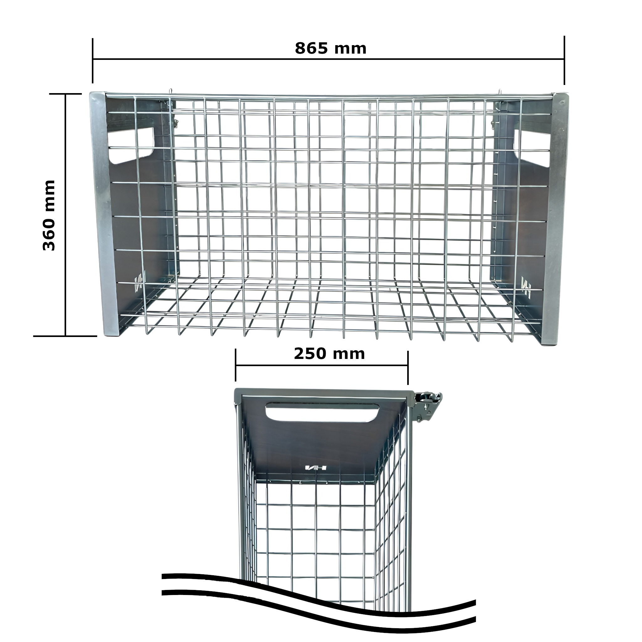 E-track draadmand - Afbeelding 2
