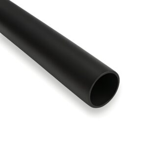 Buis zwart fijnstructuur detail