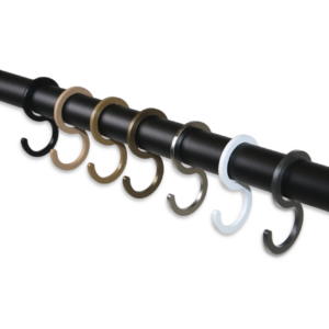 Garderobehaken in kleur