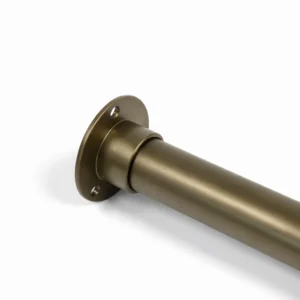 Garderobestang extra stevig brons Ø35 mm