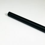 Zwarte buis RVS fijnstructuur Ø33.7 mm