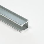 Glaslat 15x15 mm aluminium voor HOP profiel