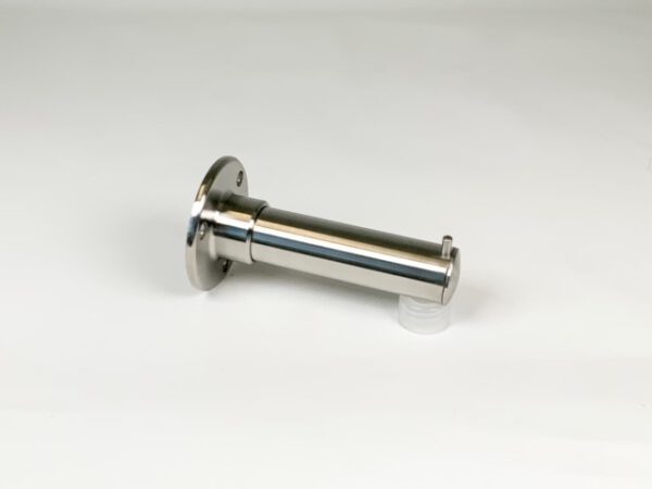 Kledinghouder met eindstop RVS-INOX 304